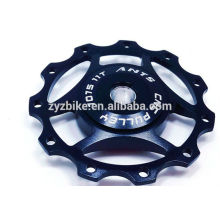 Desviación trasera de bicicleta Jockey Wheel Road Mountain Bike 11T Guía Rodillo Idler Pulley Parte Ciclismo Accesorios de bicicletas